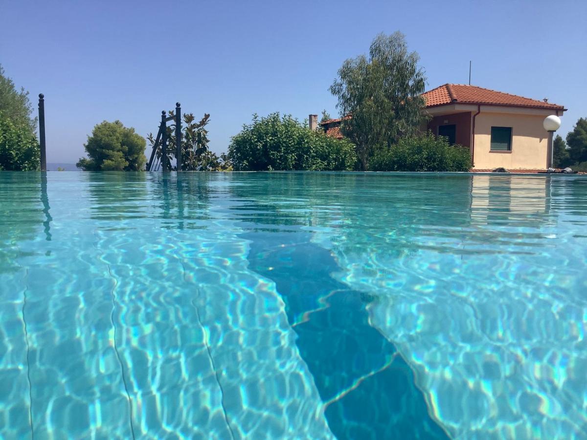 Amazing Villa With Views Sea In Paliouri Esterno foto