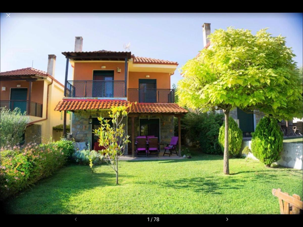 Amazing Villa With Views Sea In Paliouri Esterno foto