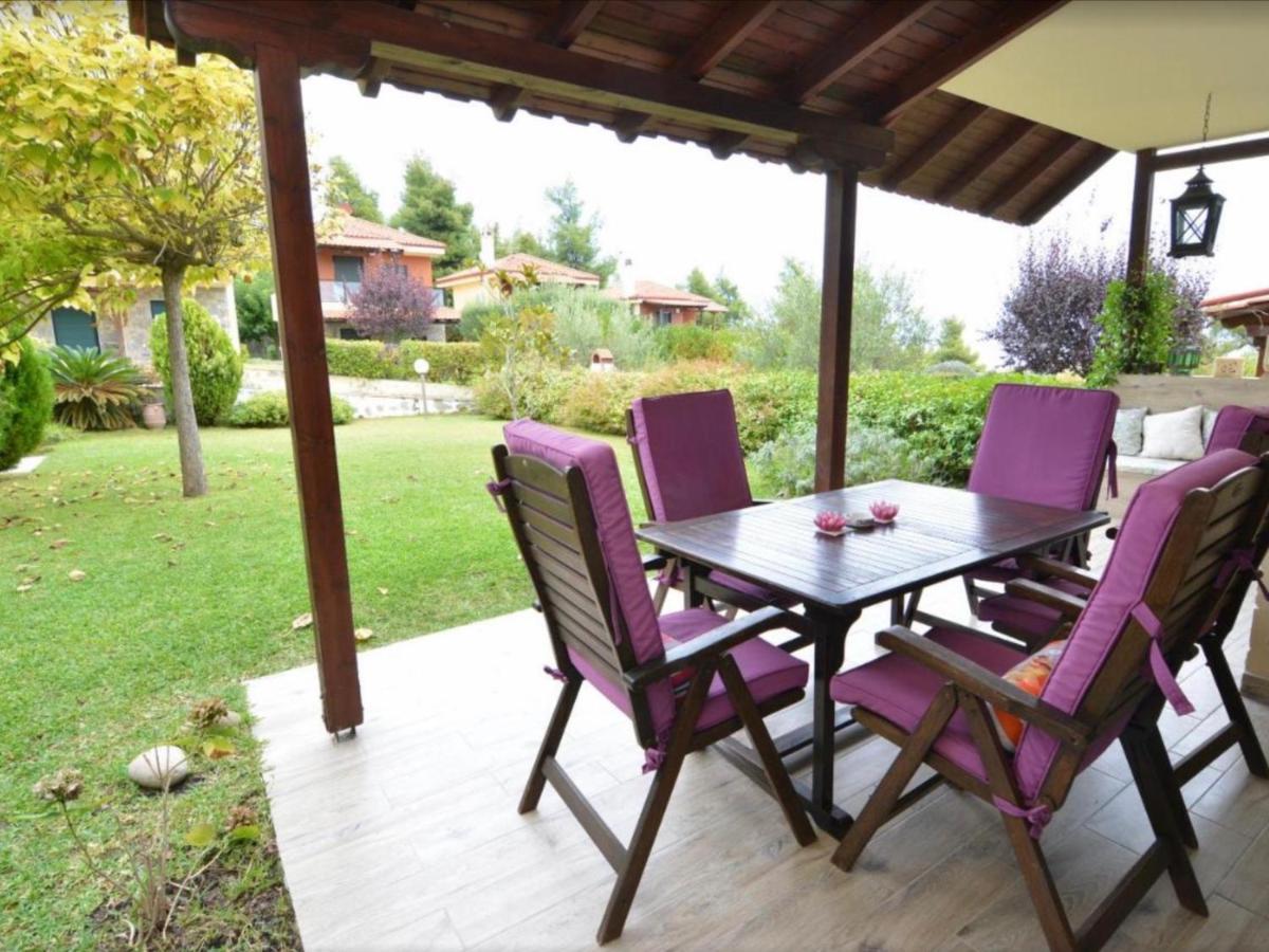 Amazing Villa With Views Sea In Paliouri Esterno foto