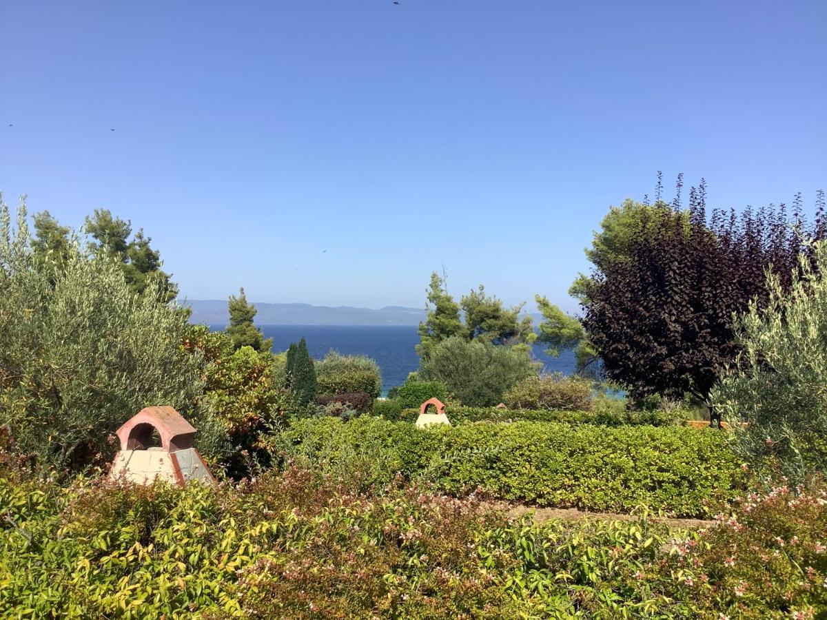 Amazing Villa With Views Sea In Paliouri Esterno foto
