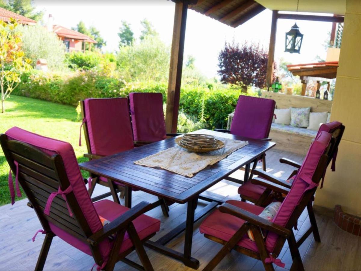 Amazing Villa With Views Sea In Paliouri Esterno foto